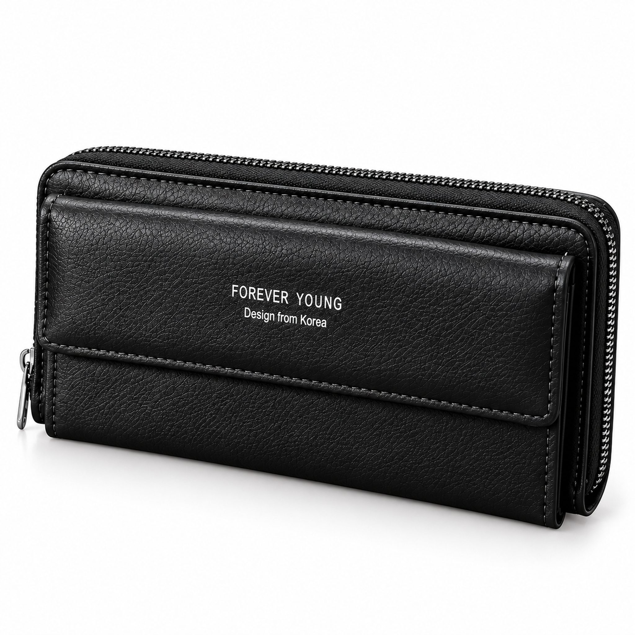 Portefeuille Multifonction en Cuir PU pour Homme et Femme - محفظة جلدية متعددة الجيوب للرجال والنساء