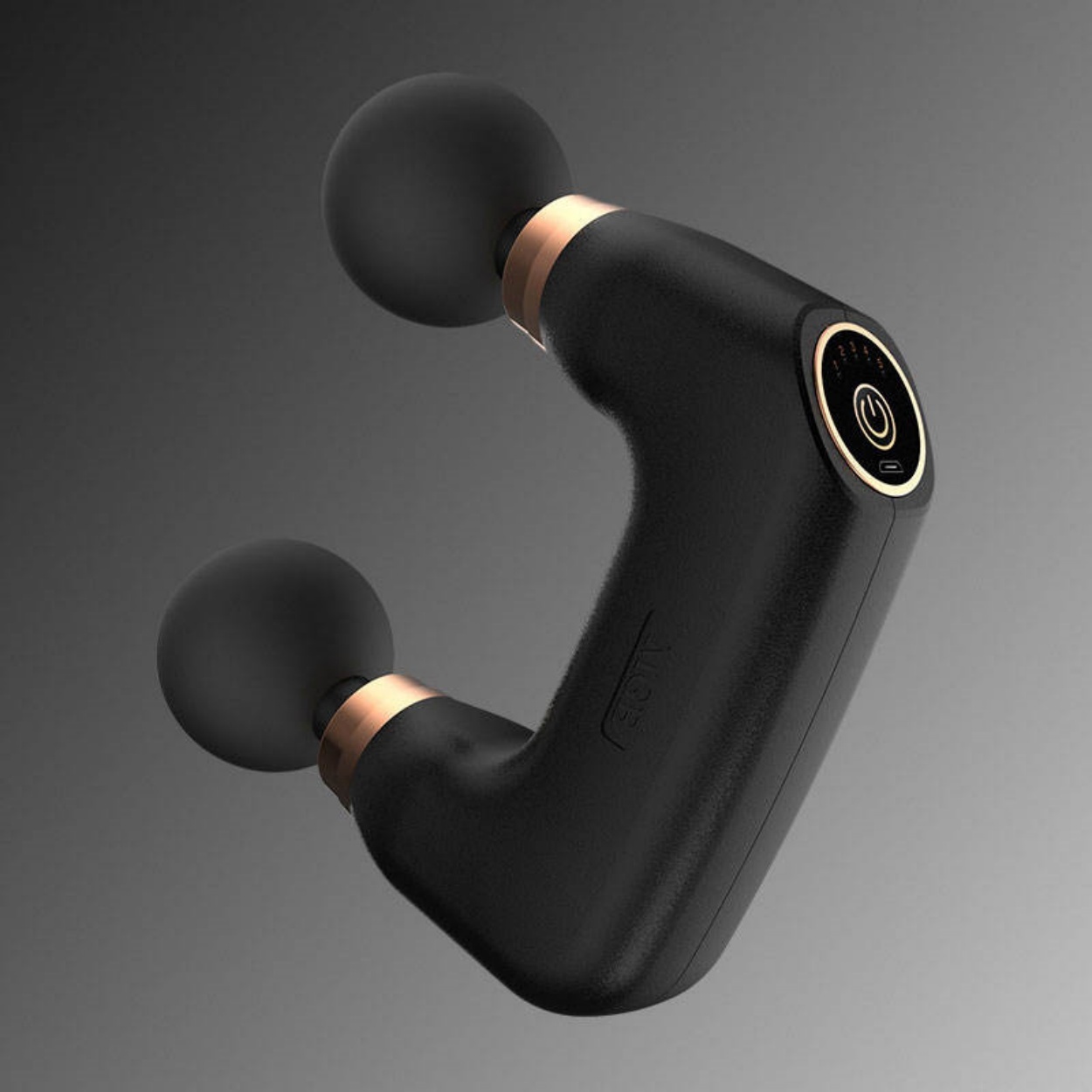 Pistolet de Massage Électrique Double Tête FL-818 - جهاز تدليك ومساج كهربائي مزدوج الرأس