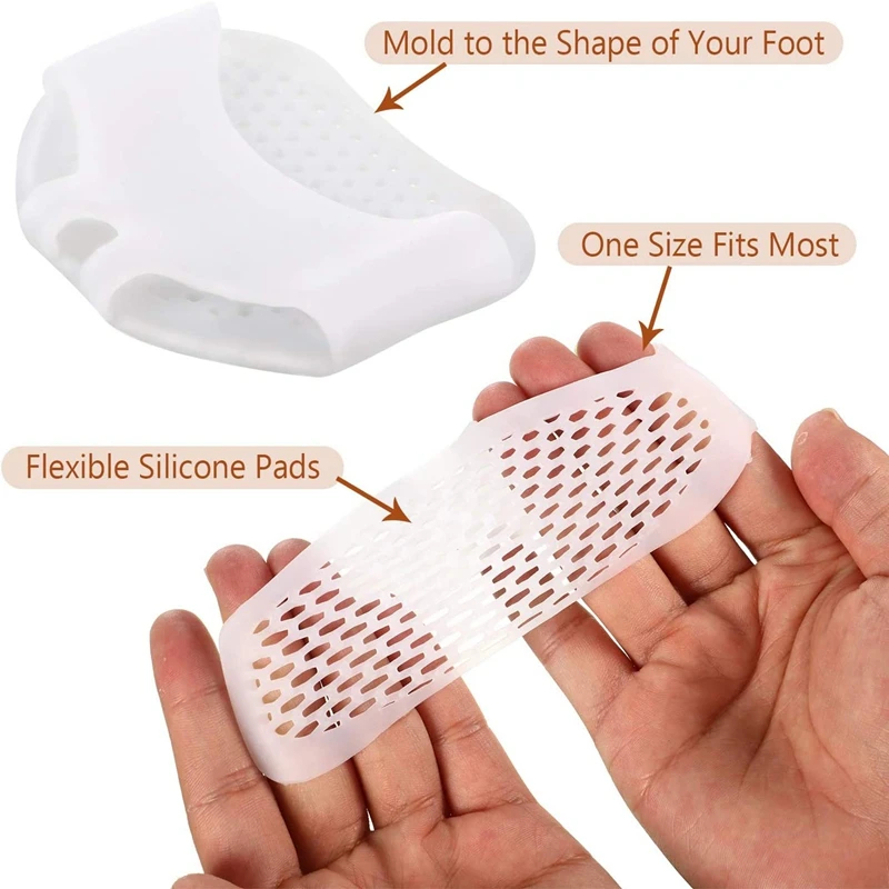 Coussinet de Protection en Silicone pour l’Avant-Pied Tiptoe - واقي وسادة سيليكون لحماية أصابع القدم - Soins et Beauté - صورة 9