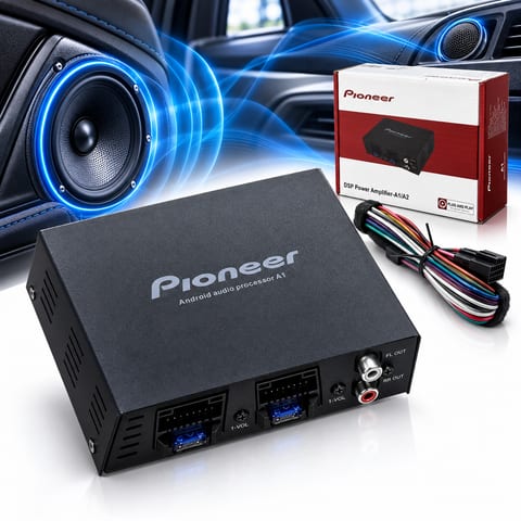 Amplificateur DSP Pioneer A1 Pour Écran Android - مضخم صوت ومكبّر دسب للشاشات الذكية