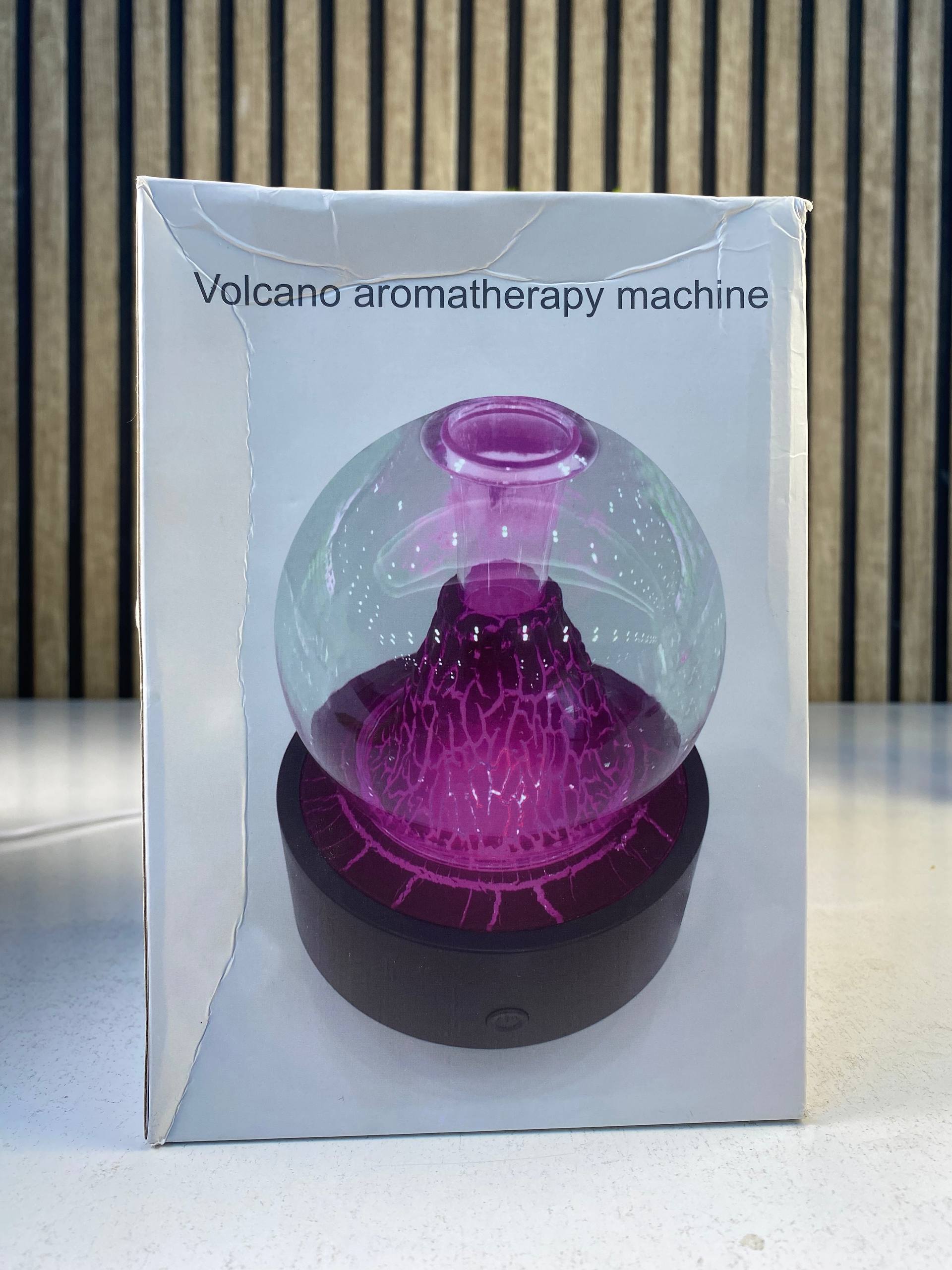 Diffuseur d'Arôme et Humidificateur Effet Volcan Capacité 300ml - موزع العطور والزيوت الذكي بتأثير البركان المضيء - Décoration - صورة حقيقية 18