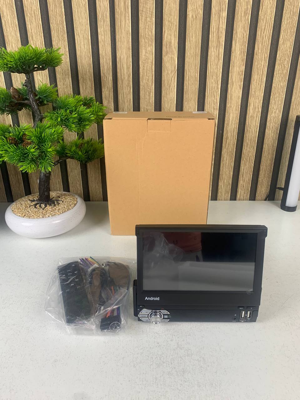 Autoradio Rétractable Tactile 7 Pouces Wireless CarPlay Android Auto 32+2GB - راديو السيارة الذكي بنظام أندرويد وشاشة 7 بوصة قابلة للطي - Accessoires Auto/Moto - صورة 14