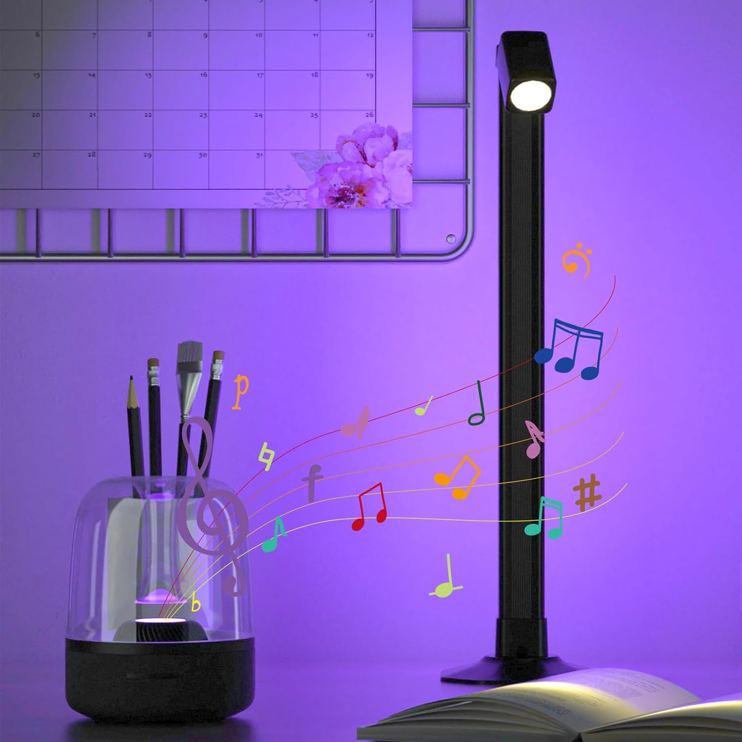 Lampadaire LED Angle RVB Intelligent Éclairage d'Ambiance Multicolore avec Télécommande 1Pcs - مصباح الأرضية الليد الذكي متعدد الألوان مع جهاز تحكم عن بعد - Électronique - صورة 8