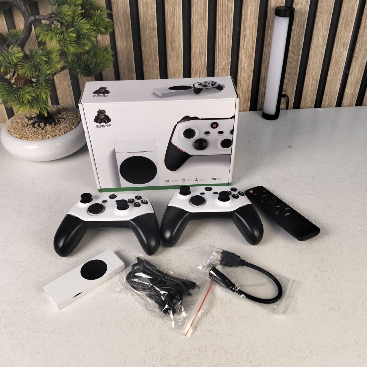 Console Game Stick Retro 4K M88 avec 30000+ Jeux et 2 Manettes Sans Fil - جهاز ألعاب الفيديو ريترو - Jouet & Gaming - صورة حقيقية 16