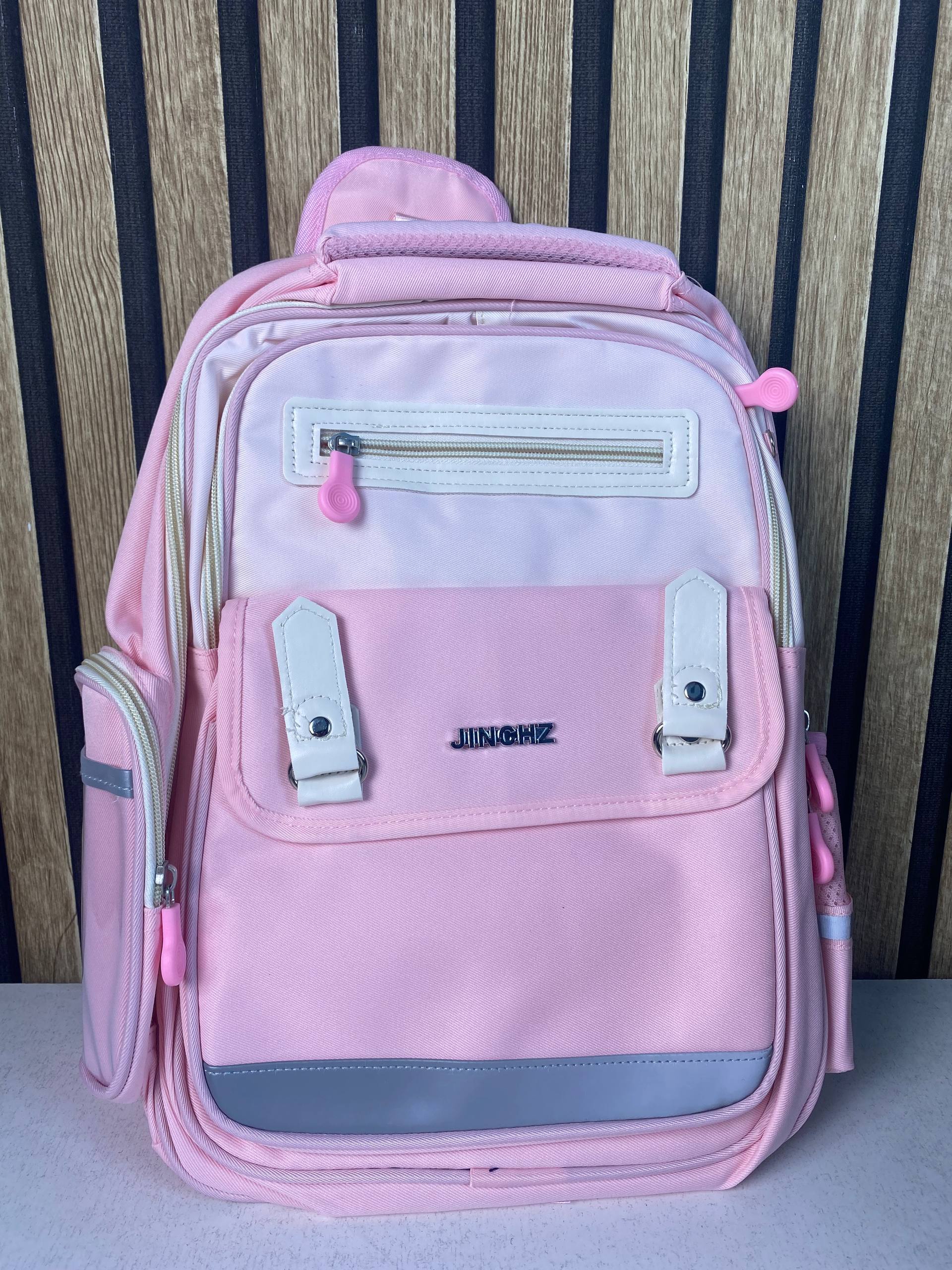Sac à Dos Scolaire Style Kawaii Grand Volume Tissu Imperméable ROSE SACKDS08RS - حقيبة مدرسية بتصميم كاوايي - Sac à dos et Mode - صورة 2