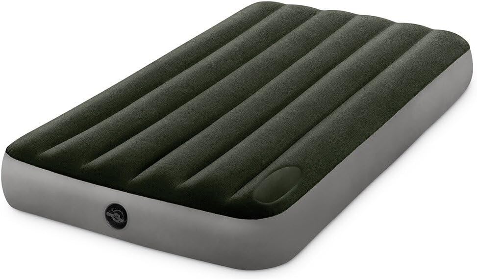 Matelas GonflableTechnologie Fiber-Tech avec Pompe à Pied Intégrée Intex 64761 - فرشة إنتكس الهوائية الكلاسيكية الفردية بمضخة قدم مدمجة - Vacance & Loisir - صورة 6