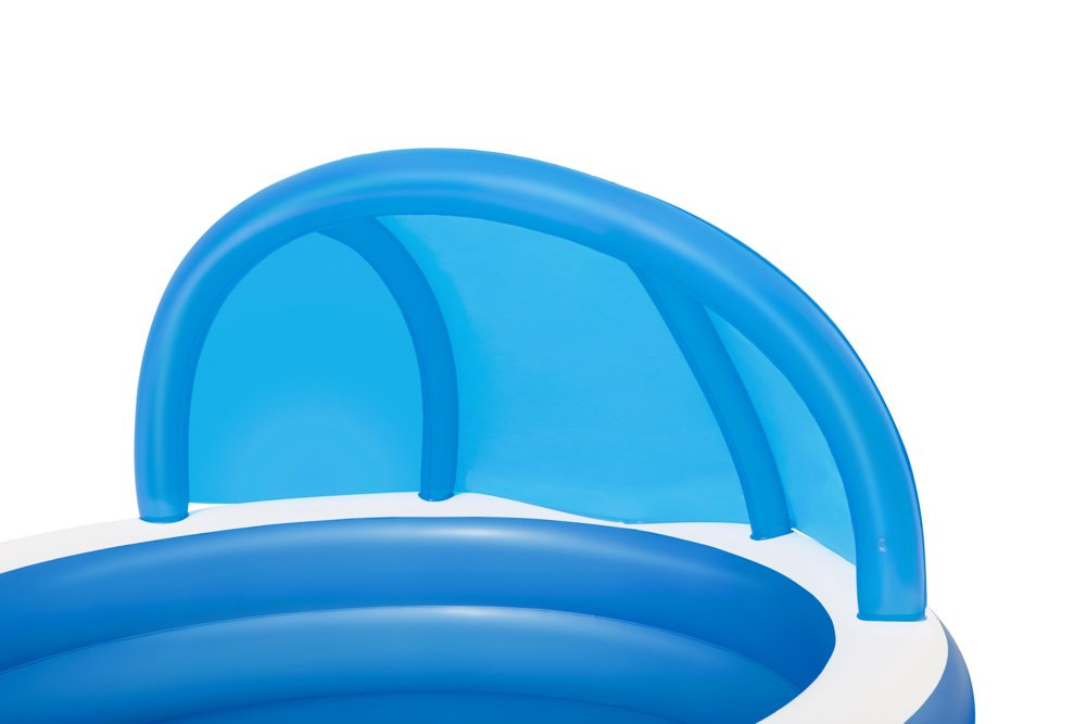 Piscine Gonflable Familiale Bestway 54337 Avec Parasol Amovible et Siège Confortable - مسبح عائلي مع مظلة واقية من الشمس ومقعد مريح - Vacance & Loisir - صورة 9
