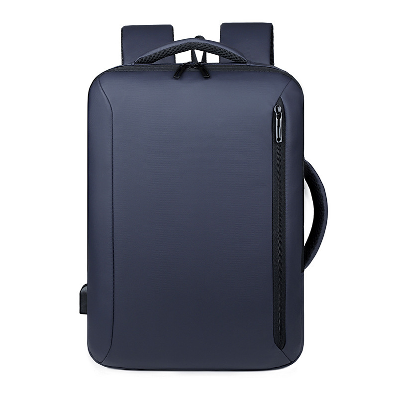 Sac à Dos Business Voyage pour Homme Convertible en Sac à Main Poche Extensible Bleu SACHM01BL - حقيبة ظهر للرجال متعددة الاستخدامات للكمبيوتر المحمول - Sac à dos et Mode - صورة 2