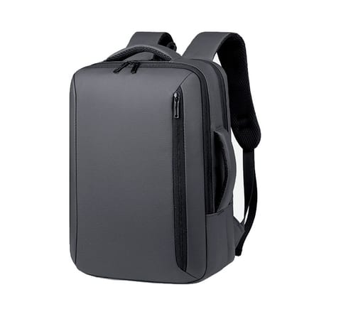 Sac à Dos Business Voyage pour Homme Convertible en Sac à Main Poche Extensible Gris SACHM01GR - حقيبة ظهر للرجال متعددة الاستخدامات للكمبيوتر المحمول