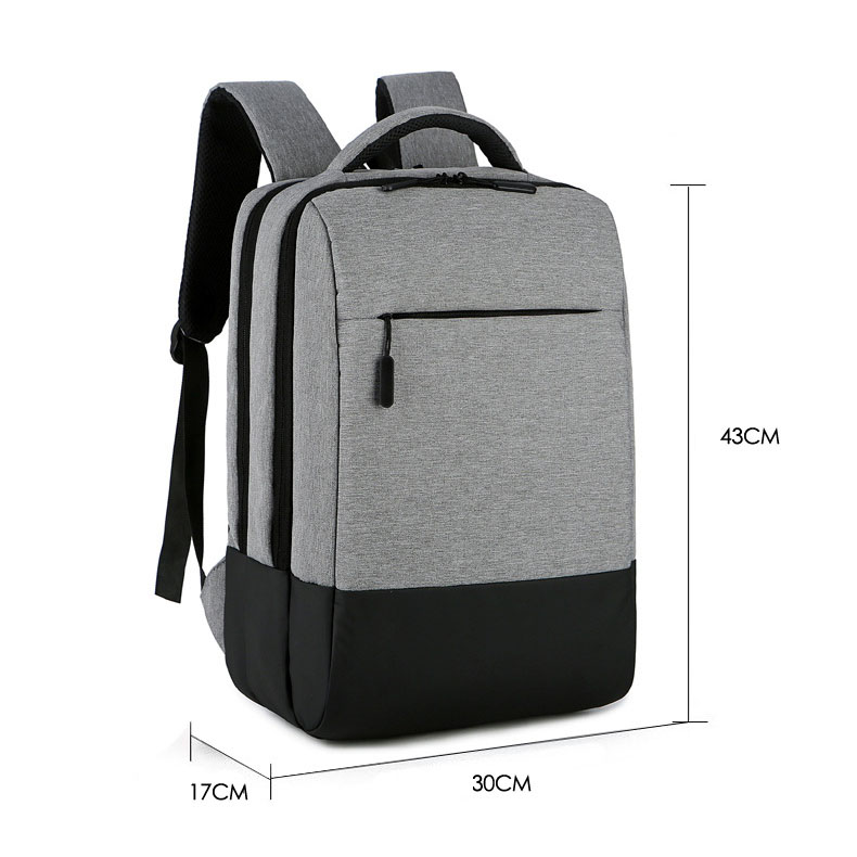 Sac à Dos Ordinateur Portable Multifonctionnel avec Port de Charge USB Grand Volume SACHM07GR - حقيبة ظهر متعددة الاستخدامات للكمبيوتر المحمول والعمل مع منفذ شحن - Sac à dos et Mode - صورة 2