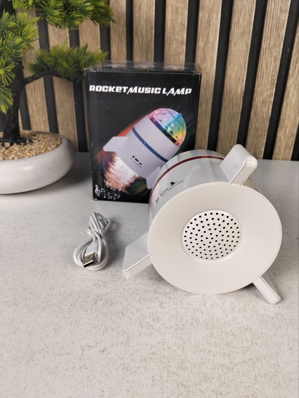 Projecteur Étoile et Vagues LED 2en1 avec Haut-Parleur Intégré et Télécommande - جهاز العرض الضوئي ليد ليزر ذكي ومكبر الصوتي - Électronique - صورة 9