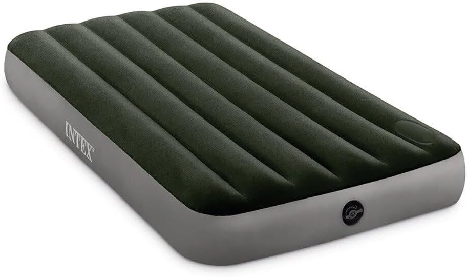 Matelas GonflableTechnologie Fiber-Tech avec Pompe à Pied Intégrée Intex 64761 - فرشة إنتكس الهوائية الكلاسيكية الفردية بمضخة قدم مدمجة - Vacance & Loisir - صورة 8