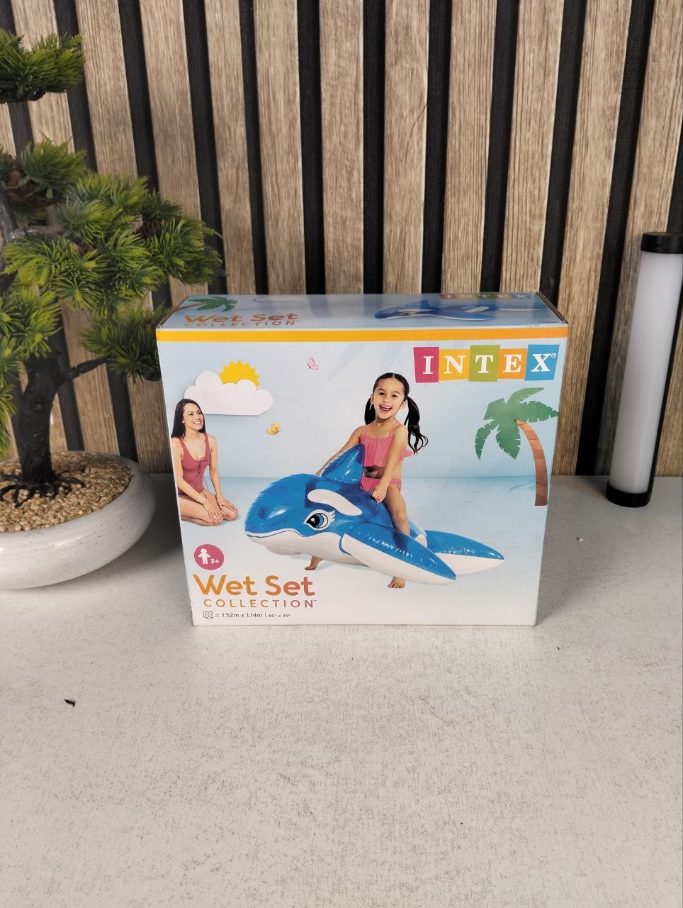 Bouée Chevauchable Baleine Intex pour Enfants 58523NP - عوامة ركوب الأطفال المنفوخة بشكل الحوت الأزرق من إنتكس - Vacance & Loisir - صورة 10