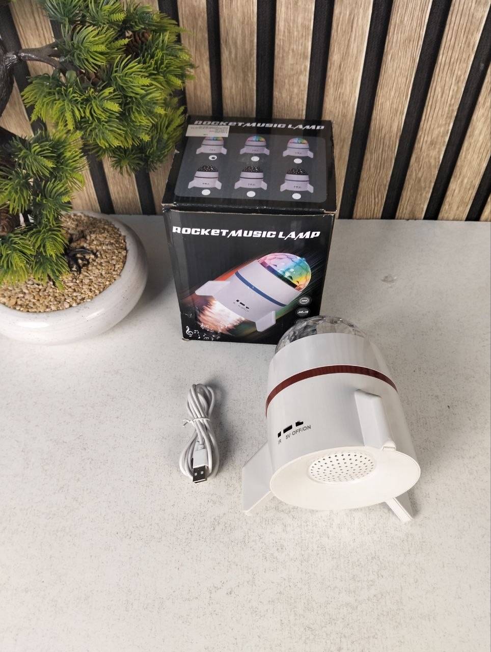 Projecteur Étoile et Vagues LED 2en1 avec Haut-Parleur Intégré et Télécommande - جهاز العرض الضوئي ليد ليزر ذكي ومكبر الصوتي - Électronique - صورة 11