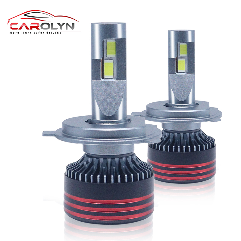 Ampoules LED pour Voiture M8 Pro 120W - Très Haute Luminosité 60 000 LM H4 - مصابيح للسيارات عالية الأداء إضاءة بيضاء - Accessoires Auto/Moto - صورة 3