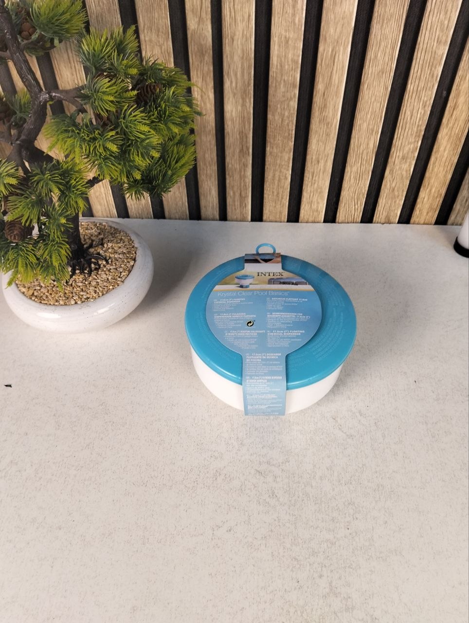 Diffuseur de Chlore Flottant Intex 29041 pour Piscines et Spa - موزع أقراص الكلور العائم للمسابح من إنتكس (7 بوصة) - Vacance & Loisir - صورة 8