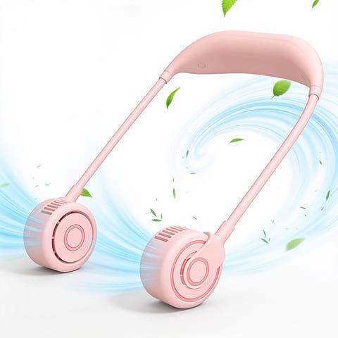 Ventilateur de Cou Portable Rechargeable USB NO.TJ-32A - مروحة العنق المحمولة