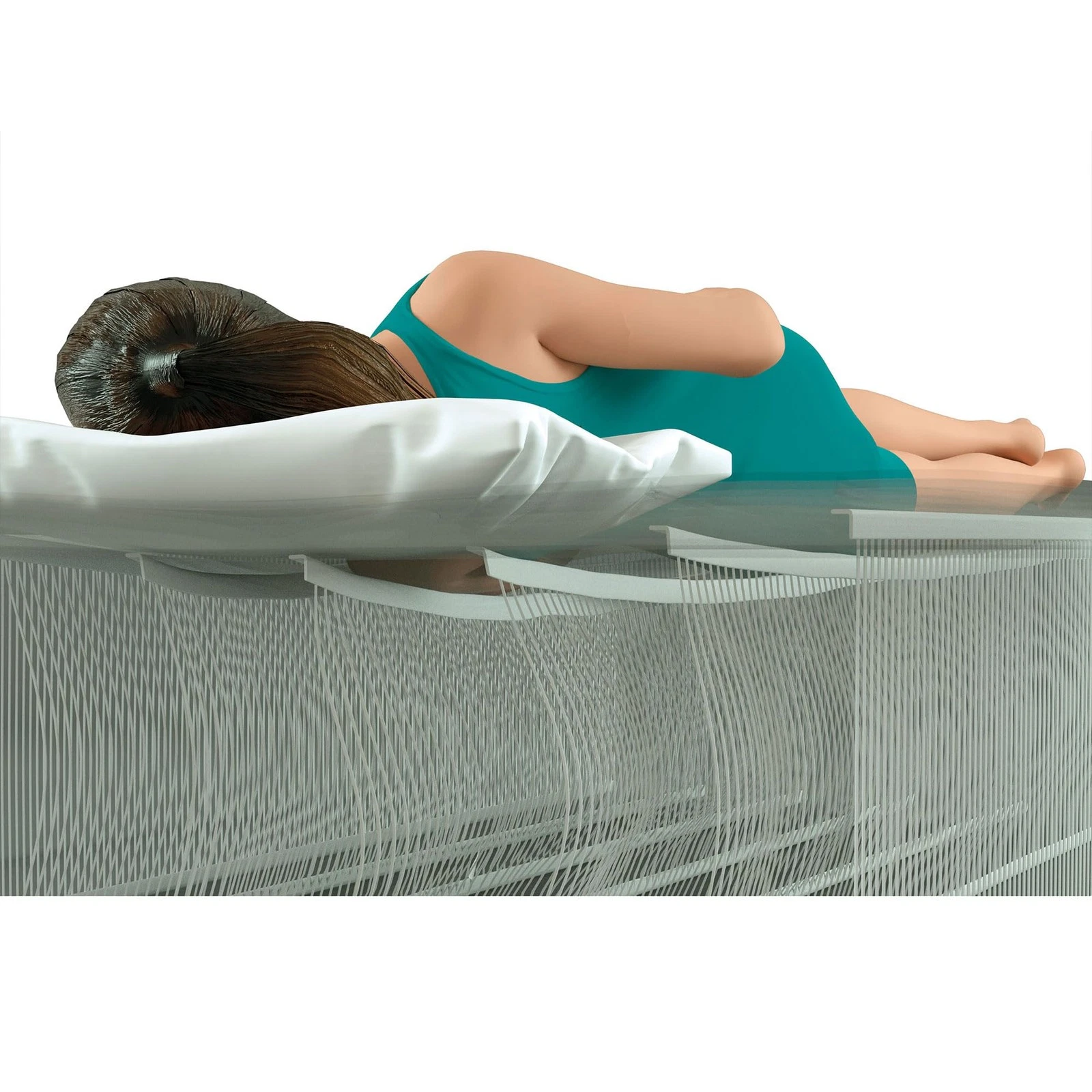 Matelas Gonflable 2 Places XXL avec Pompe Électrique USB INTEX 66129CC 203x183cm - فرشة الهواء المنفوخ لشخصين مع مضخة ذكية - Vacance & Loisir - صورة 14
