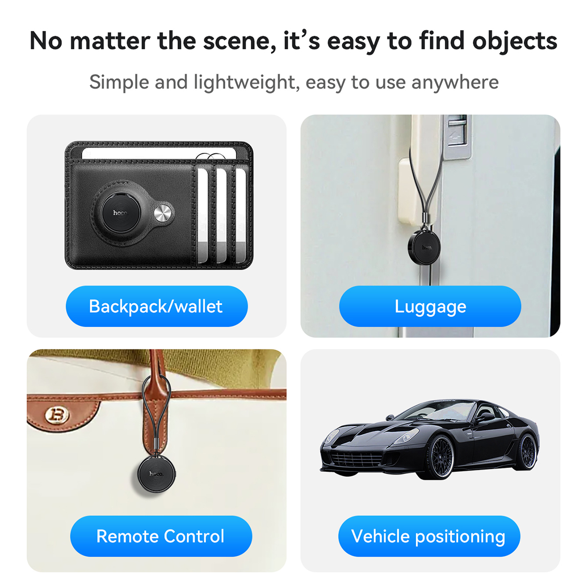 Traceur Intelligent HOCO E96A Android Localisateur Bluetooth via Réseau Google Find My Device - جهاز التتبع ومحدد المواقع الذكي لهواتف أندرويد - Électronique - صورة 4