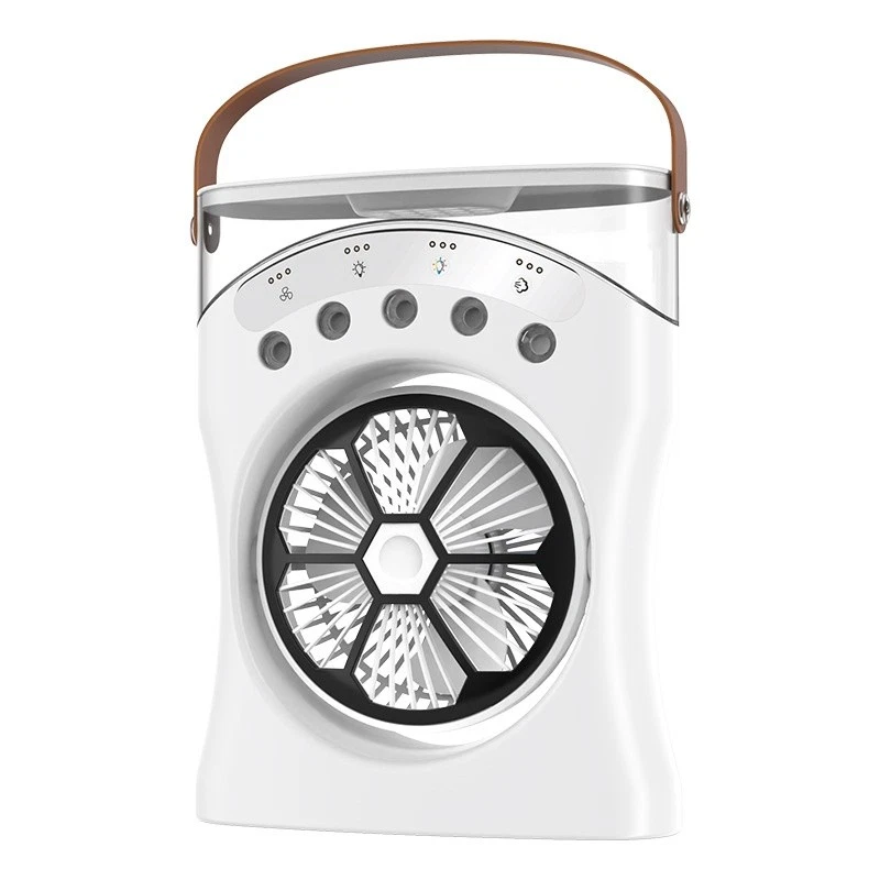 Ventilateur Brumisateur de Bureau Portable USB avec Éclairage - مروحة المكتب الذكية برذاذ الماء والترطيب بـ 3 سرعات - Produits de saison - صورة 12