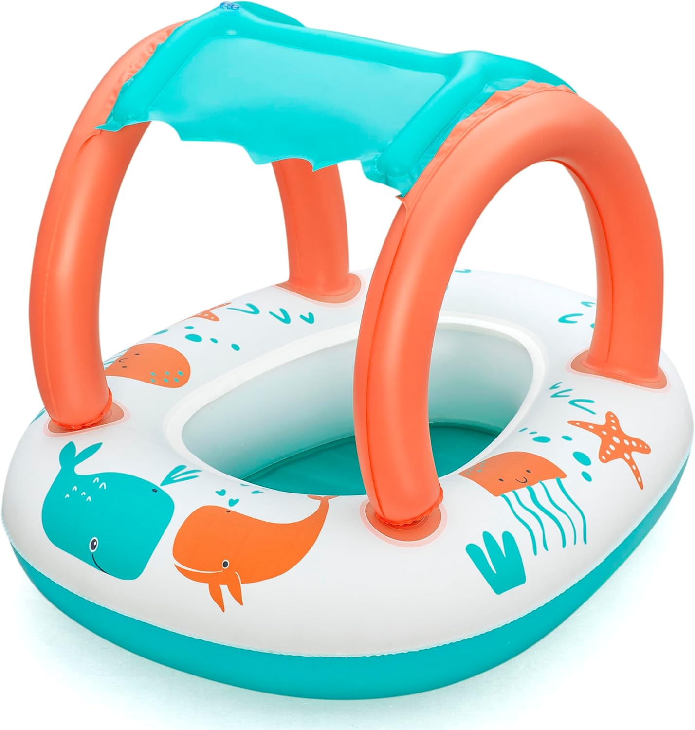 Bateau Gonflable pour Enfants Bestway 34203 Avec Pare-Soleil Amovible - قارب أطفال منفوخ مع مظلة واقية من الشمس - Vacance & Loisir - صورة 5