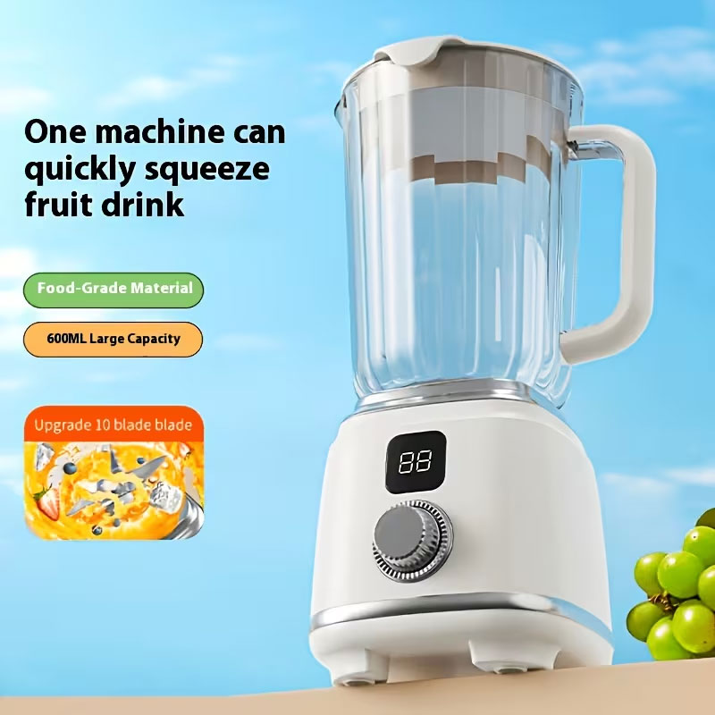 Extracteur de Jus Portable et Mélangeur Électrique Ultra-Léger et Facile à Nettoyer - عصّارة فواكه وخضروات محمولة بمحرك عالي السرعة - Cuisine - صورة 6