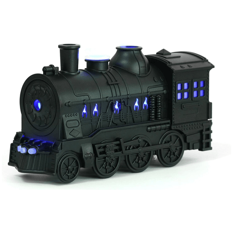 Diffuseur d'Huiles Essentielles en Forme de Train Humidificateur Ultrasonique - موزع روائح بتصميم القطار سعة 300 مل