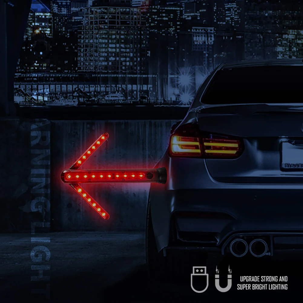 Bâton de Signalisation Routière LED Étanche et Réglable avec Base Magnétique - عصا الإشارة الضوئية لتنظيم المرور والسلامة الطرقية - Accessoires Auto/Moto - صورة 15