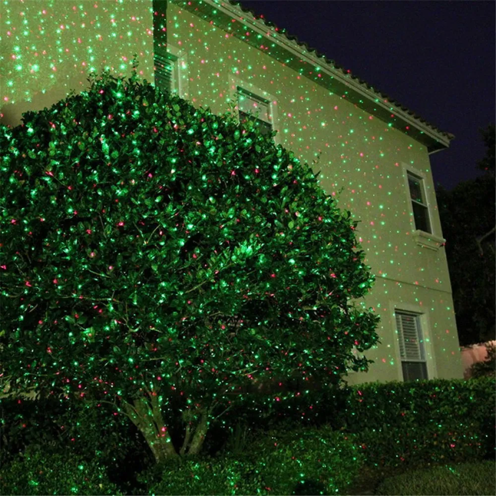 Projecteur Laser Décoratif Extérieur et Intérieur Éclairage Festif - جهاز عرض ليزر ديكور منزلي وللحدائق للاحتفالات - Électronique - صورة 7